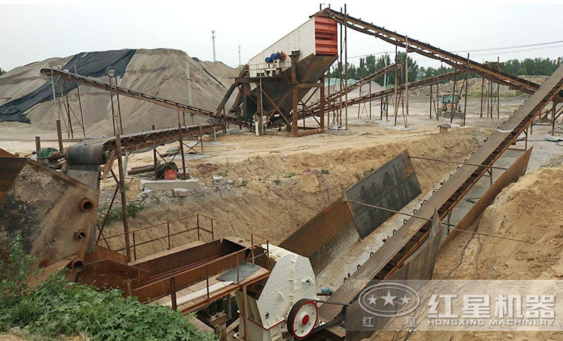 錘破作業現場