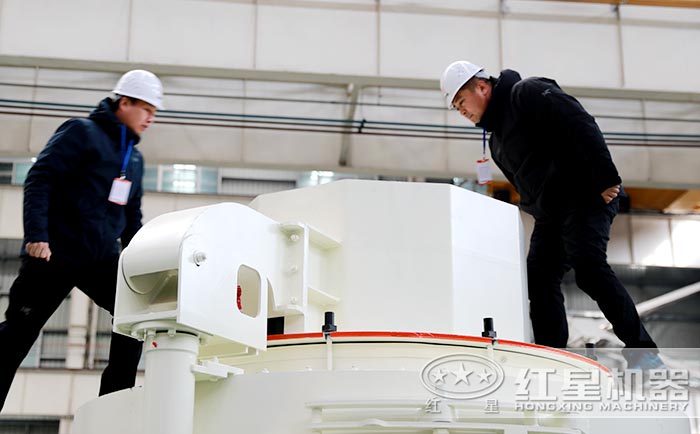 用戶參觀制砂機