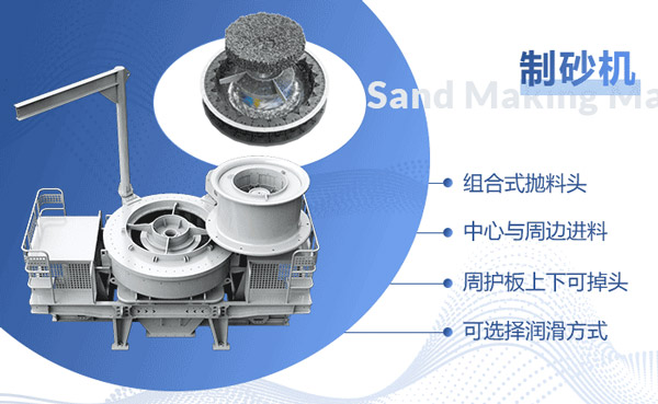 沖擊式破碎機（制砂機）原理圖