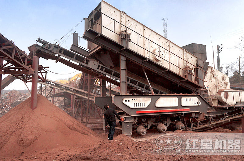 移動式1315反擊破建筑垃圾破碎 移動式1315反擊破建筑垃圾破碎