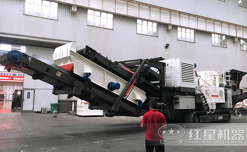 河南移動碎石機廠區圖