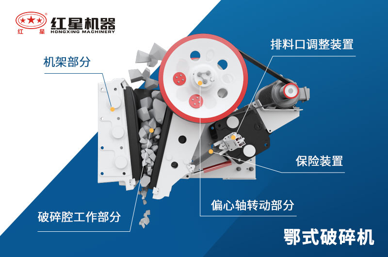 鄂式破碎機襯板結構