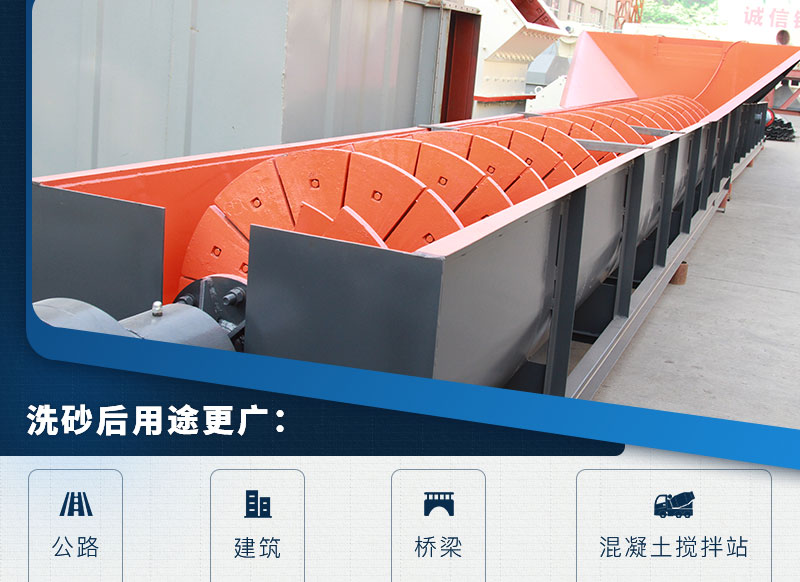 洗砂后用途更廣泛