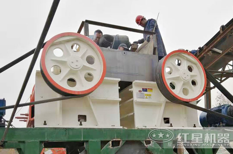 普通鄂破機作業現場實拍