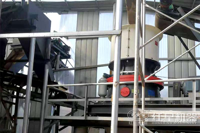 SC160單缸圓錐破石機