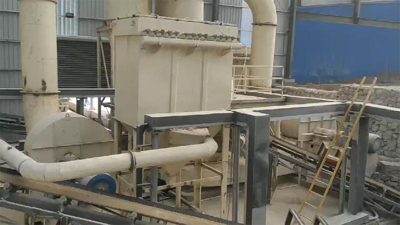 陜西年產三萬噸工業磨粉生產線