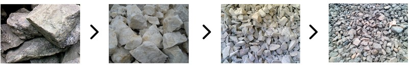 石子破碎效果展示 石子破碎效果展示