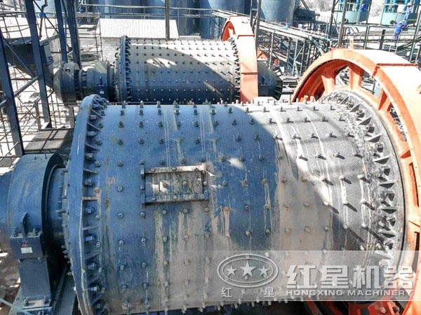 Ф4000×6000節(jié)能球磨機(jī)作業(yè)流程