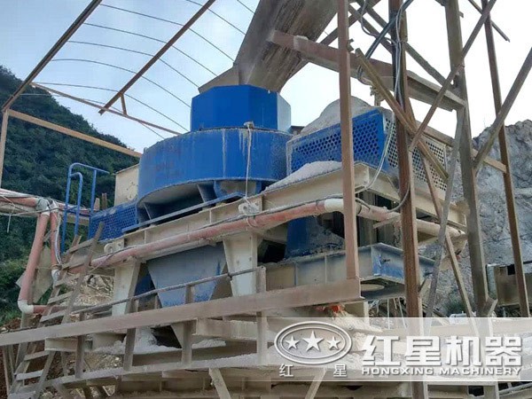 制砂機 廣西客戶現場