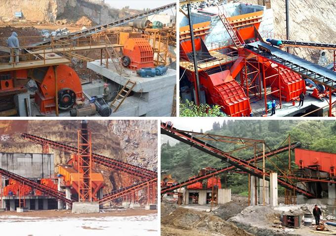 錘式破碎機(jī)客戶現(xiàn)場作業(yè)圖 錘式破碎機(jī)客戶現(xiàn)場作業(yè)圖
