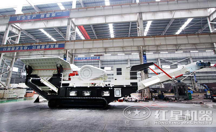 履帶式移動碎石機圖 履帶式移動碎石機圖