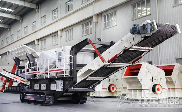 履帶移動液壓破碎機成品圖