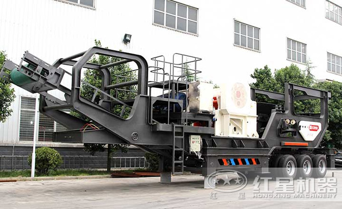移動破料機