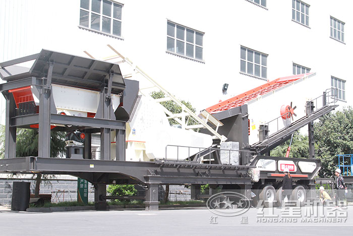 輪胎移動破碎機 輪胎移動破碎機