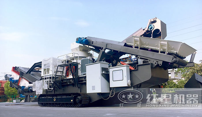 履帶移動破碎機