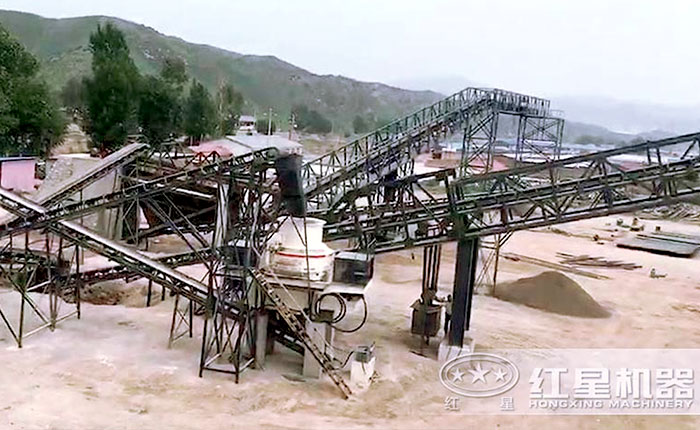 制砂機現場