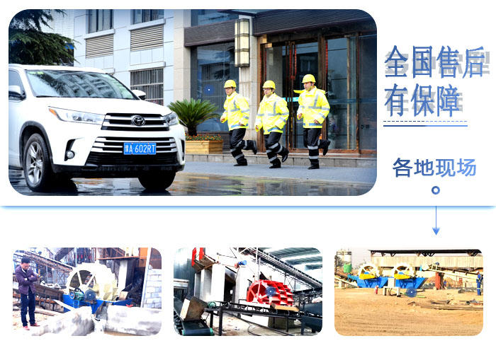 一線售后服務人員隨時趕往客戶現場為您解決問題