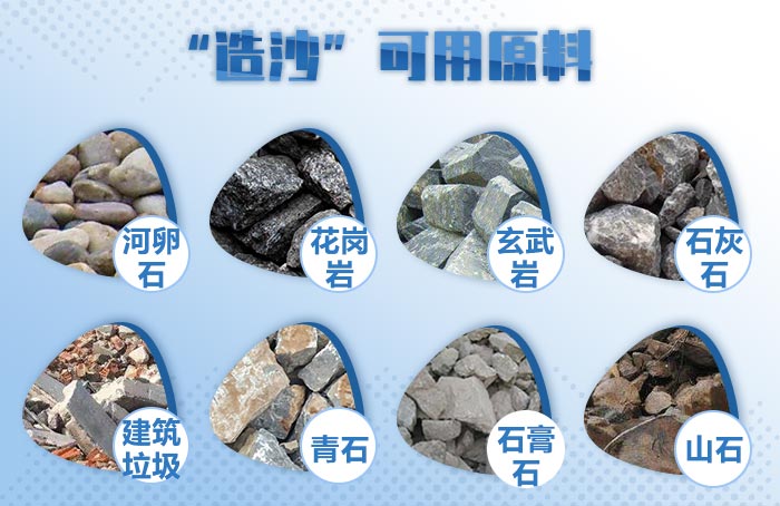 造沙常見原料