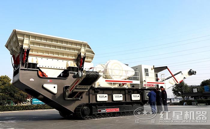 移動碎石機設備車間驗機 移動碎石機設備車間驗機