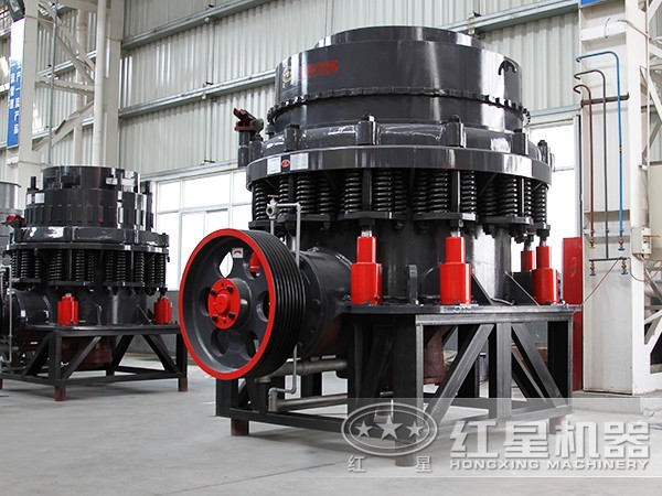 碎石機械：圓錐破碎機